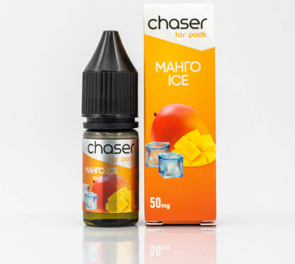 Жидкость Chaser For Pods Salt Манго Ice 10ml 30mg на солевом никотине