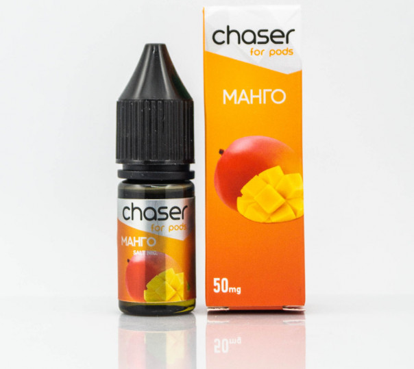 Рідина Chaser For Pods Salt Манго 10ml 30mg на сольовому нікотині