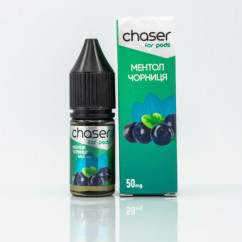 Chaser For Pods Salt Ментол Чорниця 10ml 30mg Рідина