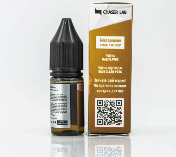 Жидкость Chaser For Pods Salt Табак 10ml 30mg на солевом никотине