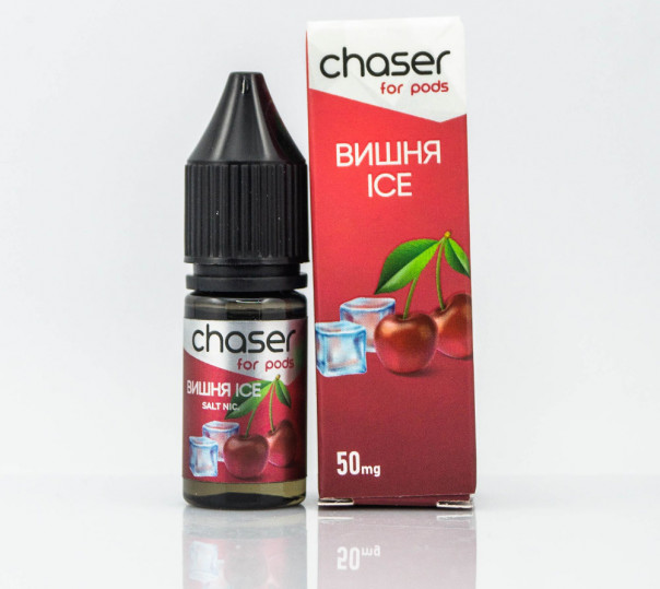 Жидкость Chaser For Pods Salt Вишня Ice 10ml 30mg на солевом никотине