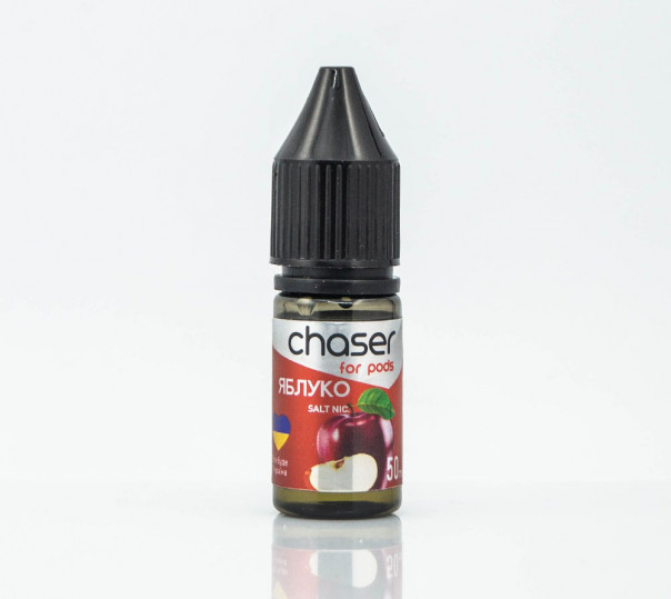 Рідина Chaser For Pods Salt Яблуко 10ml 30mg на сольовому нікотині