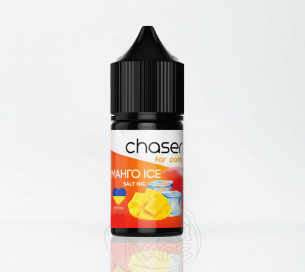 Рідина Chaser For Pods Salt Манго Ice 30ml 30mg на сольовому нікотині