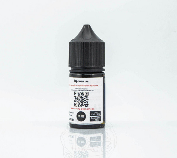 Жидкость Chaser For Pods Salt Голубая Малина 30ml 50mg на солевом никотине