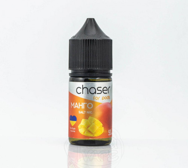 Жидкость Chaser For Pods Salt Манго 30ml 30mg на солевом никотине