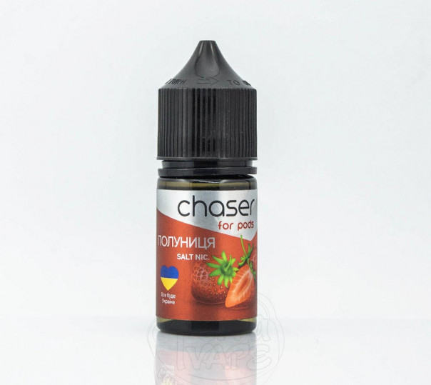 Рідина Chaser For Pods Salt Полуниця 30ml 30mg на сольовому нікотині