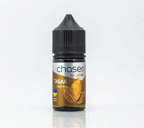 Рідина Chaser For Pods Salt Тютюн 30ml 30mg на сольовому нікотині