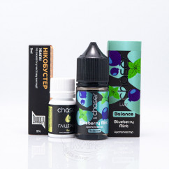 Chaser Lux Salt Blueberry Mint 30ml 50mg Жидкость