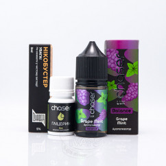 Chaser Lux Salt Grape Mint 30ml 50mg Рідина