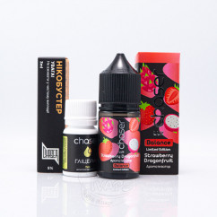 Chaser Lux Salt Strawberry Dragonfruit 30ml 50mg Рідина