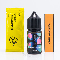 Chaser Lux Salt Strawberry Cream 30ml 50mg