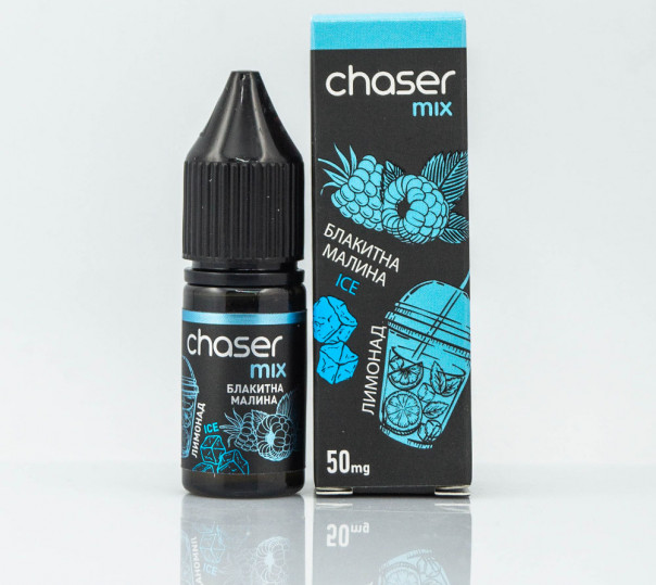 Жидкость Chaser Mix ICE Salt Голубая малина лимонад Ice 10ml 30mg на солевом никотине