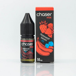 Chaser Mix ICE Salt Полуниця Банан Ice 10ml 30mg Рідина