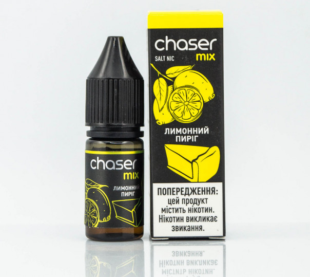 Рідина Chaser Mix Salt Лимонний Пиріг 10ml 30mg на сольовому нікотині