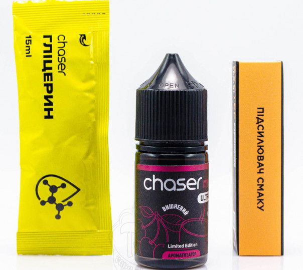 Рідина Chaser Mix Ultra Salt Вишневий чай 30ml 50mg (набір компонентів)