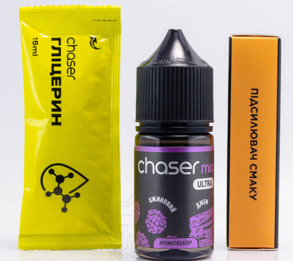 Жидкость Chaser Mix Ultra Salt Ежевичный джем 30ml 50mg (набор компонентов)