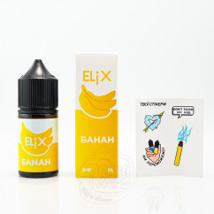 Elix Salt Банан 30ml 50mg Рідина