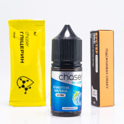 Chaser For Pods Ultra Salt Блакитна малина 30ml 50mg Рідина