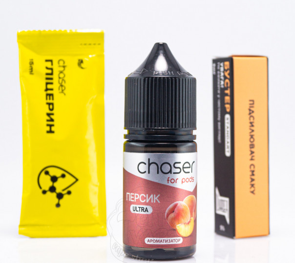 Рідина Chaser For Pods Ultra Salt Персик 30ml 65mg (набір компонентів)