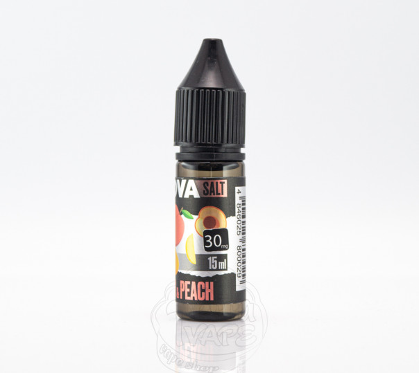 Рідина Nova Salt Mango Peach 15ml 30mg на сольовому нікотині зі смаком манго і персика