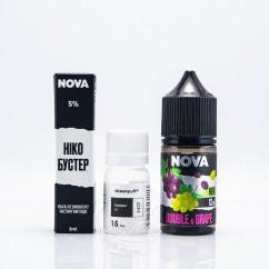 Nova Salt Double Grape 30ml 50mg Рідина