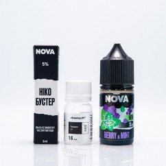 Nova Salt Berry Mint 30ml 65mg Рідина