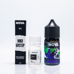 Nova Salt Blackcurrant Grape 30ml 50mg Рідина