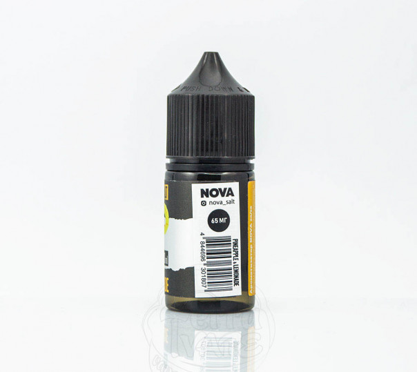 Рідина Nova Salt Pineapple Lemonade 30ml 30mg на сольовому нікотині зі смаком ананасового лимонаду