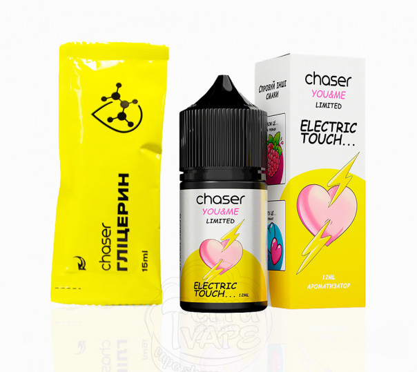 Рідина Chaser You&Me Limited Salt Electric Touch 30ml 65mg зі смаком цитрусового енергетика (набір компонентів)
