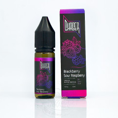 Chaser Black Salt New Blackberry Sour Raspberry 15ml 30mg Рідина