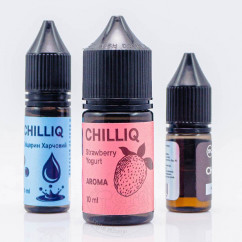 Chill Up ChilLiq Salt Strawberry Yogurt 30ml 50mg