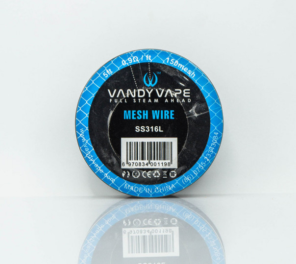 Сетка для вейпа Vandy Vape Mesh Wire (катушка 152см)