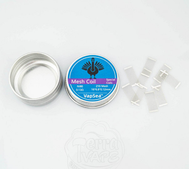 Сетка для вейпа Vapsea Mesh Coil 10 штук