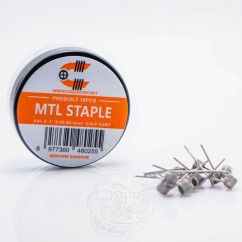 Спіралі Coilology Pre-built MTL Staple Coils KA1 0.68 Ом 10 штук (готовий койл)