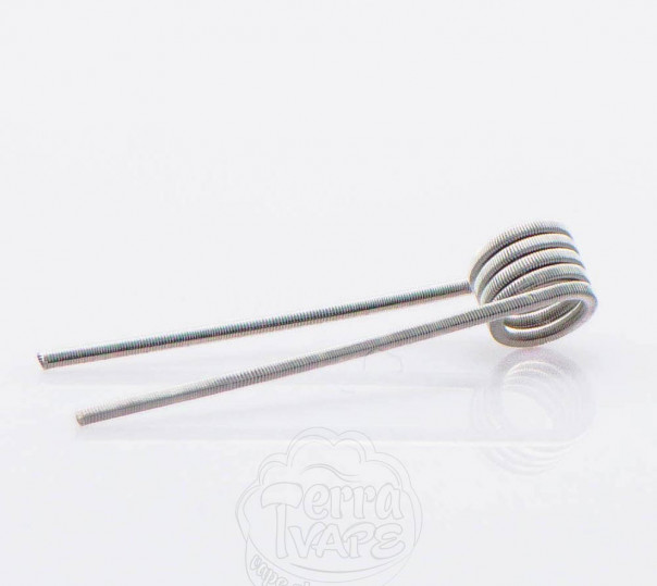 Спіралі Coilology Pre-built MTL Staple Coils Ni80 0.52 Ом 10 штук (готовий койл для вейпу)