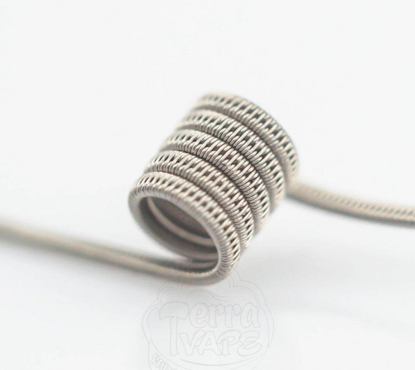 Спираль MTL Staggered Fused Clapton Coil (готовый койл для вейпа)