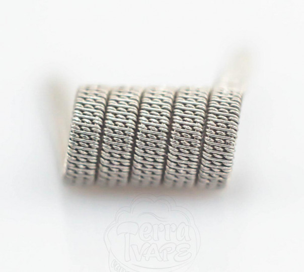 Спираль Triple Staggered Fused Clapton Coil (готовый койл для вейпа)