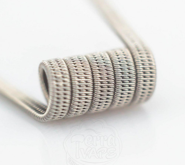 Спираль Triple Staggered Fused Clapton Coil (готовый койл для вейпа)