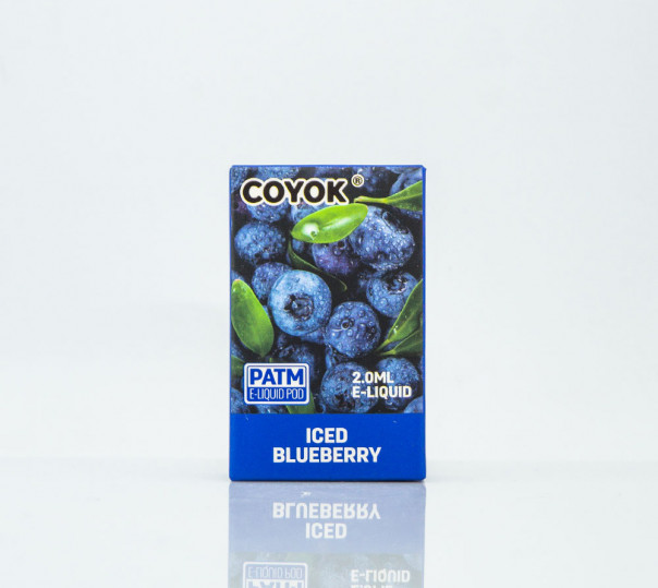 Coyok Iced Blueberry (Чорниця з холодком) картридж для Relx Essential/Infinity