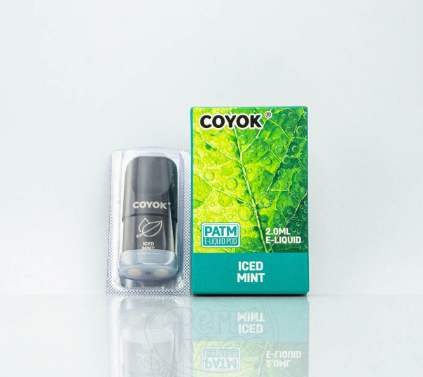 Coyok Iced Mint (Мята) картридж для Relx Essential/Infinity