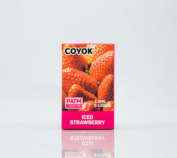 Coyok Iced Strawberry (Клубника с холодком) картридж для Relx Essential/Infinity