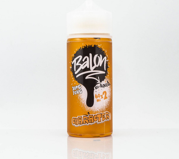 Жидкость Balon Organic Character 120ml 1.5mg на органическом никотине со вкусом табачки с малиной