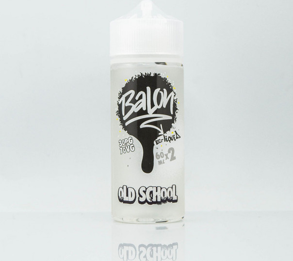 Рідина Balon Organic Old-School 120ml 1.5mg на органічному нікотині зі смаком ягідного лимонаду