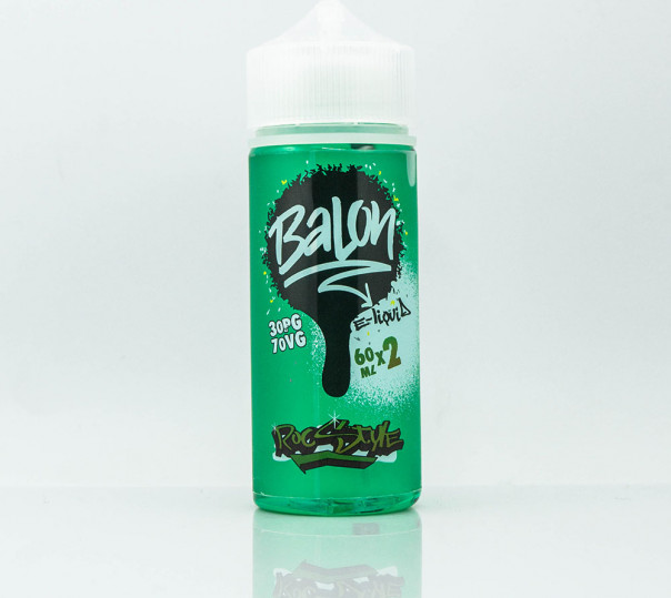 Рідина Balon Organic Roc Style 120ml 1.5mg на органічному нікотині зі смаком ягід і цитрусових