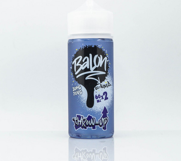 Рідина Balon Organic Throw-Up 120ml 0mg без нікотину зі смаком рожевого лимонаду