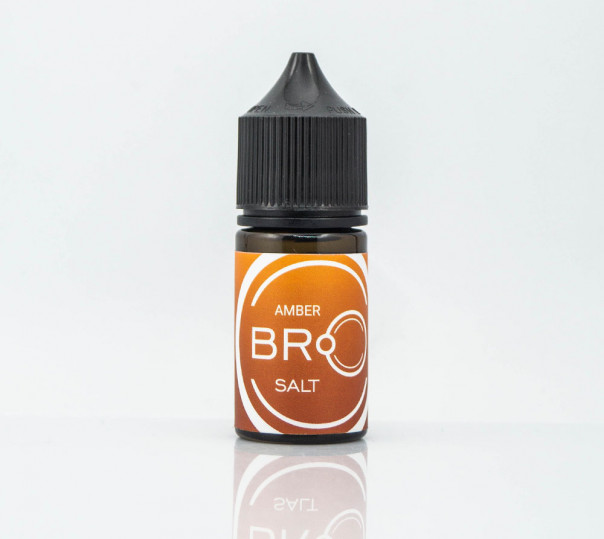 Рідина BRO Salt Amber 30ml 30mg на сольовому нікотині зі смаком тропічних фруктів