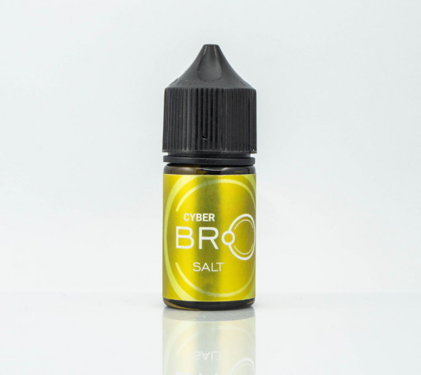 Жидкость BRO Salt Cyber 30ml 30mg на солевом никотине со вкусом банана с холодком