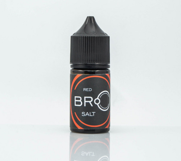 Жидкость BRO Salt Red 30ml 30mg на солевом никотине со вкусом клубники и ананаса