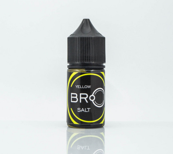 Рідина BRO Salt Yellow 30ml 30mg на сольовому нікотині зі смаком дині