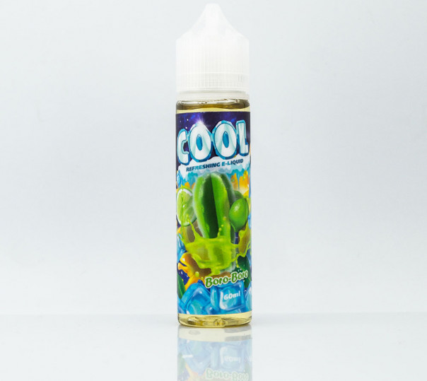 Рідина COOL Organic Boro-Boro 60ml 1.5mg на органічному нікотині зі смаком кактуса з холодком